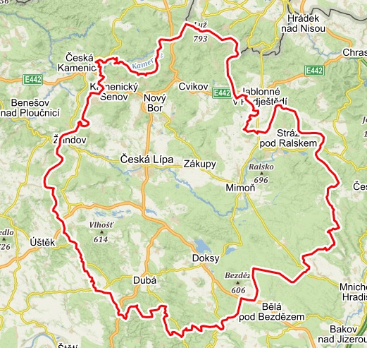 Okres Česká Lípa Okolí Liberce